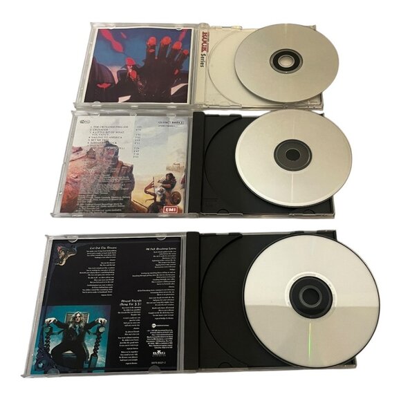 Saxon Lot 3 Music Heavy Metal Music CDs 1980s 1990s Power Glory Crusader Beast - Picture 2 of 4